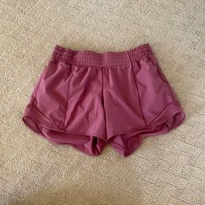 Lulu lemon shorts size 6 hardly worn